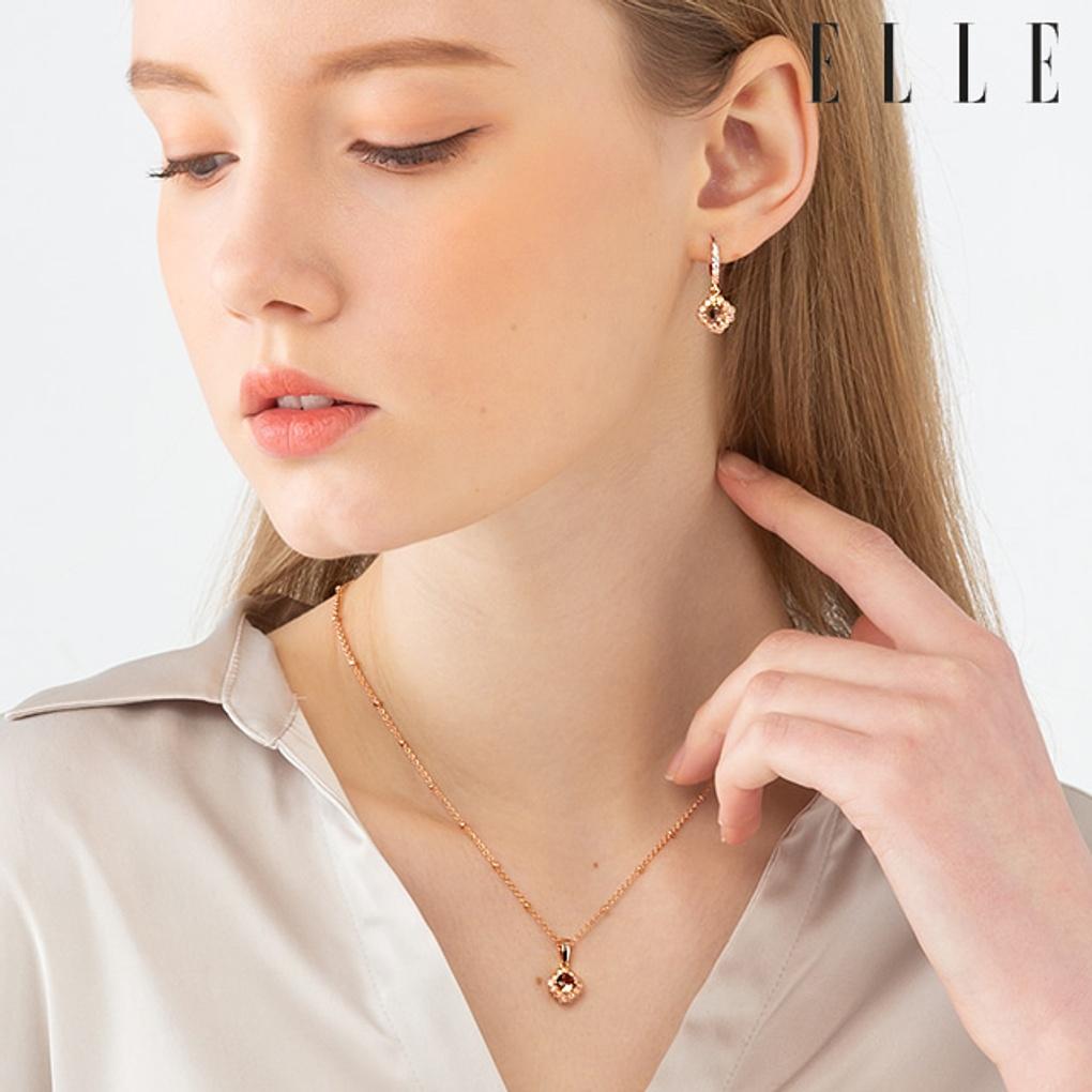 Alexandrite Rhombus Necklace ELBRNN156