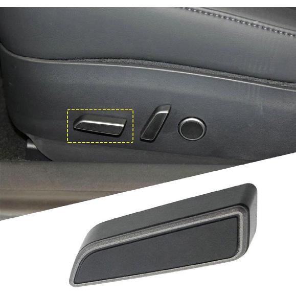 Seat Adjustment Button Black Trims For Tesla Model 3/Y Front Passenger Side Seats Cushion Forward Button Switch Cover Replacement 1098842-01-D