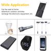 6W 5V USB Solar Panel Outdoor Camping Portable Cells Power Bank Battery Solar Charger for Mobile Phone Street Lamp