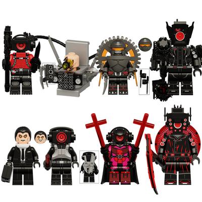 MOCЖенский Звукорежиссер Кирпичики Мини Экшн Фигурки Строительные Блоки Игрушки Детская Идея Подарки на День Рождения