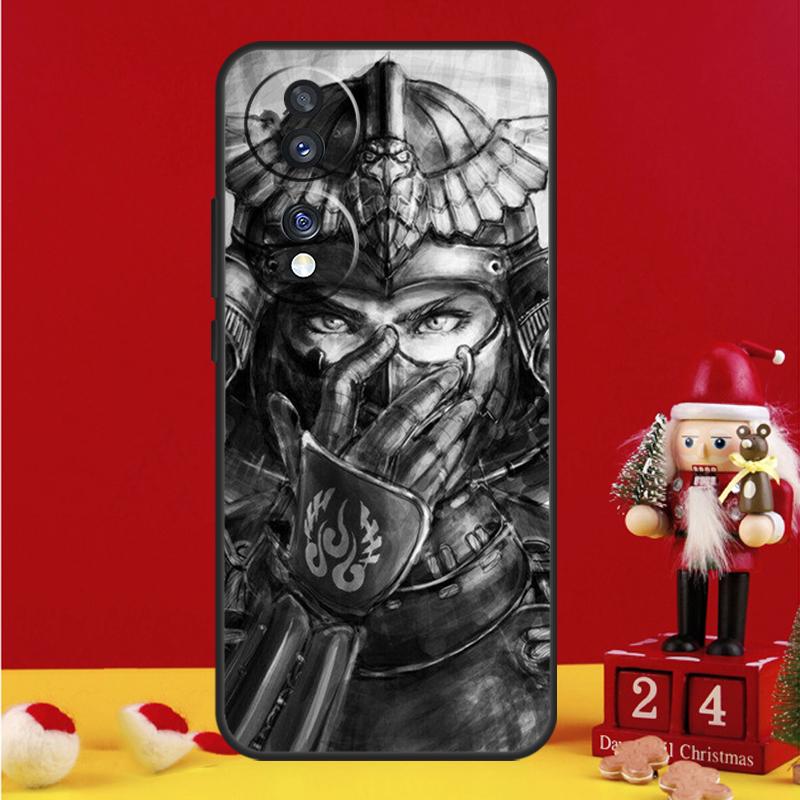 Япония Чехол Самурай Ниндзя Для Honor Magic 7 6 8 Pro Honor Win X9a X9b X9c X9d X8c X8b 50 70 90 200 400 Lite Обложка