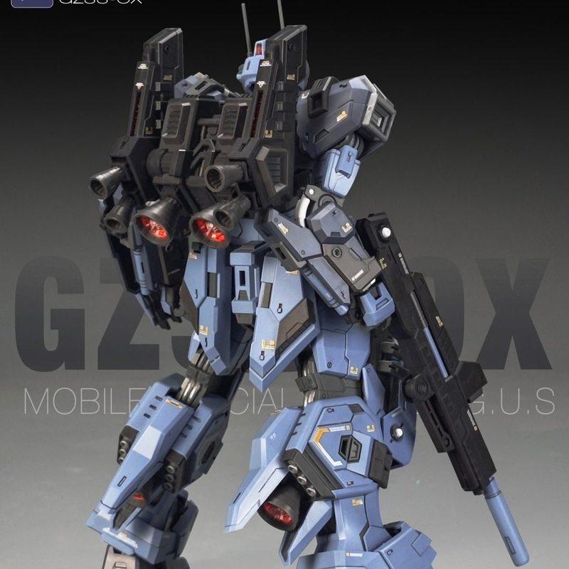 Spot 1/100 Scale Gus Zza Gzss-Ox-Gus-Gus Assembly Model Action Figure Mechanical Assembly Kit Collectible Toy
