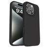 Slim Liquid Silicone Phone Case IPhone 16 Pro Max Shockproof Anti-Scratch Fingerprint-Resistant Pure Color Design