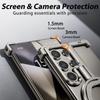 Для Samsung Galaxy S25 S24 Ultra Plus Galaxy Металлическая Бамперная Рамка Подставка Магнитный Чехол для Телефона С Держателем-Кольцом для Пальца Чехол для Телефона