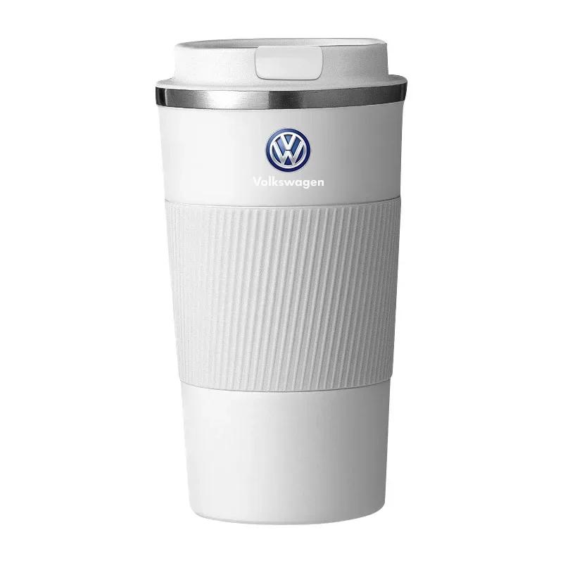 2026 Hot For Volkswagen VW 500ML Stainless Steel Coffee Thermos Bottle Thermal Mug Leakproof For Volkswagen Jetta MK5 MK6 Golf-4