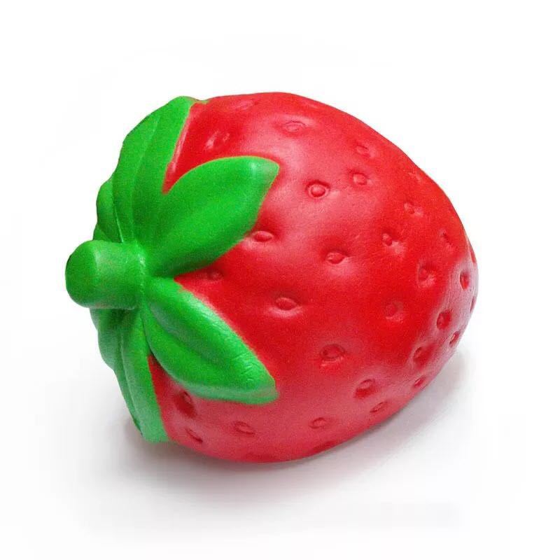 Color Change Strawberry Mango Squishy Fidget Toy Anti-Anxiety Squishy Fidget Toy Party Favors Squeeze Squishy Slow Refound Gifts