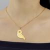 Cazador Stainless Steel Lying Sea Otter Pendant Necklace for Women Necklaces Jewelry Birthday Valentine Gift Trend 2026