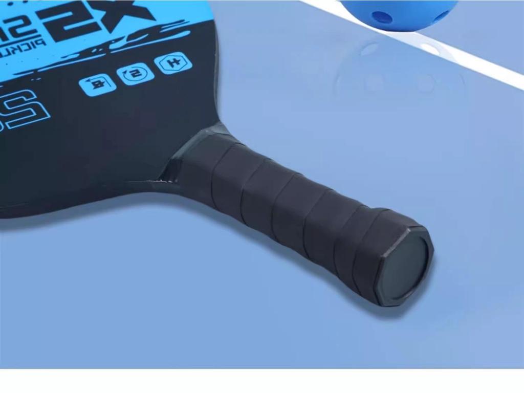 Набор ракеток для пиклбола: 2 деревянные ракетки, 4 мяча, 1 сумка - Полный набор для пиклбола