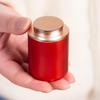 Portable Mini Tea Tin Can Creative Sealed Tea Storage Jar Empty Metal Container for Home Kitchen