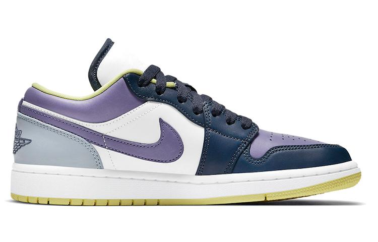 Air Jordan 1 Low Se 'Несочетающиеся Фиолетовый Малиновый' Женские DJ4342-400