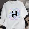 KPop Demon Hunters Huntrix Printing Men T-shirt Summer Cotton Short Sleeve Tshirt for Female O-neck Women Tee Streetwear Tops
