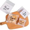100Pcs/Pack Thank You Clear Bags Self Adhesive Candy Cookie Bakery Pastry Bags