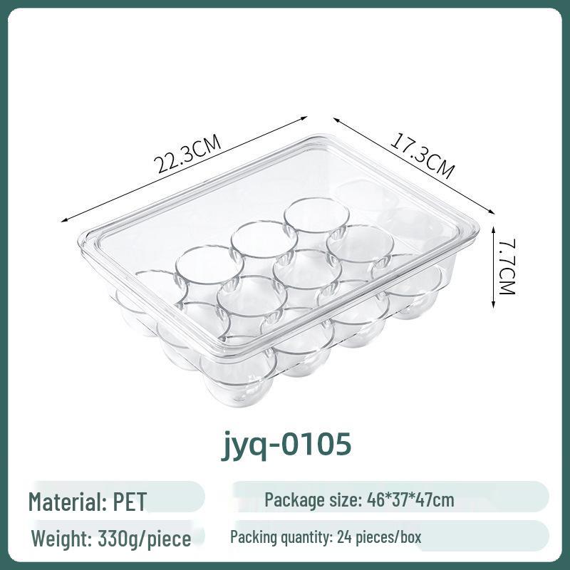 Пищевой прозрачный контейнер для хранения в холодильнике – Большая вместимость для организации кухни