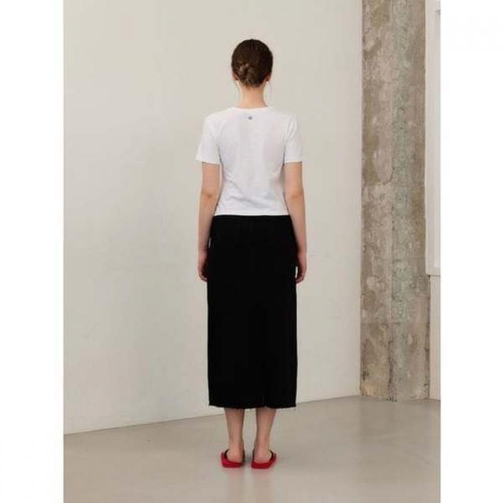 Cc CollecT. Wave Shirring STring DeTail T shirT C262psm333