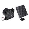 6.5 Inch Solar Powered Exhaust Fan 50W 12V ABS Monocrystalline Silicon Solar Panel Ventilation Fan