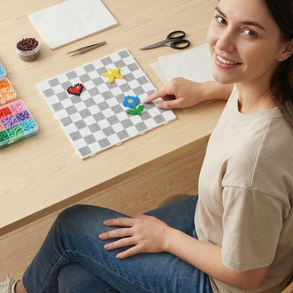 104x104 Pins Perler Beads Boards 2.6mm Beads Hama Beads Pegboards  Beading Supplies