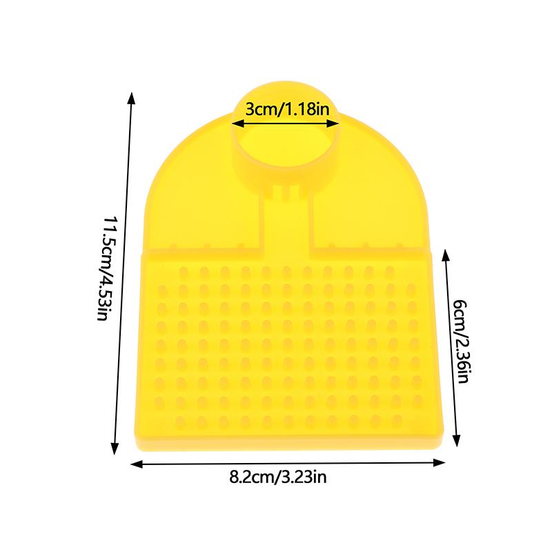Пластиковая кормушка для пчел, новый дизайн, вход в улей, внутренняя бутылочка, адаптер, не допускающий утопления, принадлежности для пчеловодства