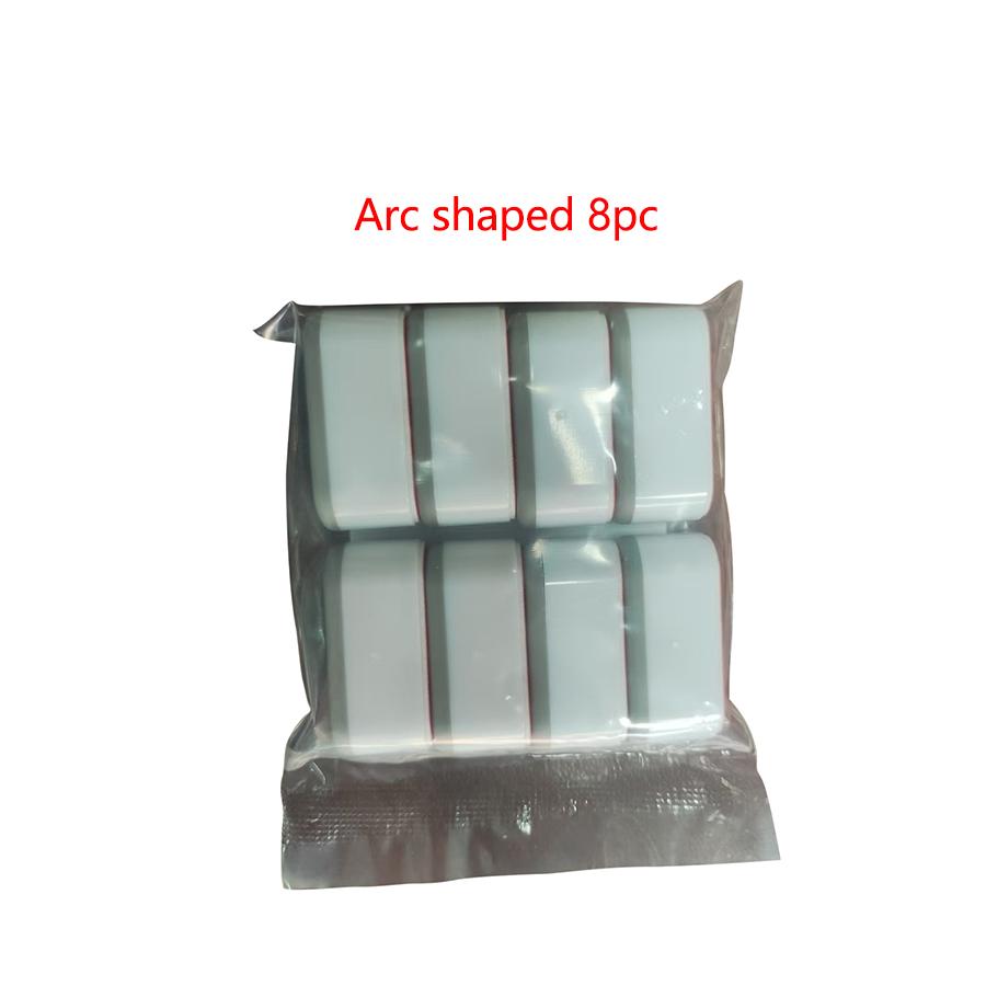 4 шт. Универсальные защитные накладки для сиденья унитаза - Нескользящие с сильным клеем, Мягкие для биде, Пожилых и Беременных, Безопасность в ванной комнате