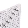 Quilting Patchwork Ruler Triangle Rhombus Hexagon Acrylic Template Sewing Tool