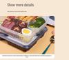 ZLIII Disposable 5-Compartment Takeaway Meal Box