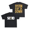 Футболка с графикой группы System Of A Down SOAD 2026 Хлопок Унисекс Мужская Женская Футболка Y2k Оверсайз Винтажная Футболка Подарки для Фанатов
