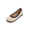 Mesh Breathable Flat Black Ladies Shoes Off White Slip On Spring Walking Offer Casual High Quality Cheap Women Footwear Sale A H