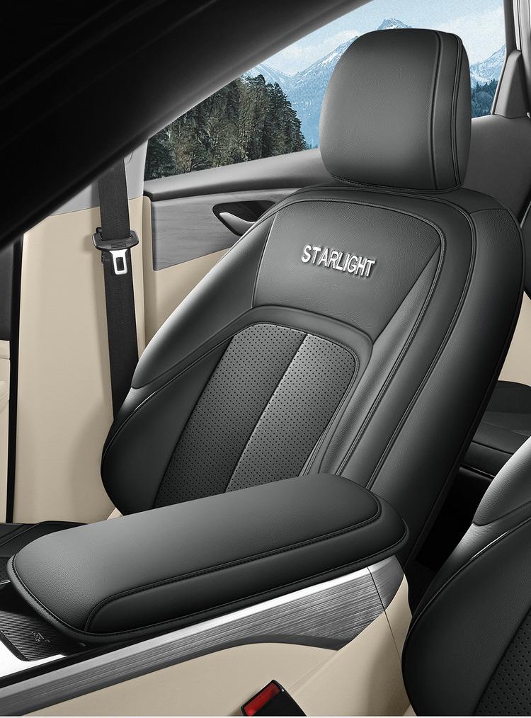 Wuling Xingguang Five-Seater Leather Car Seat Cushion – New All-Season Model