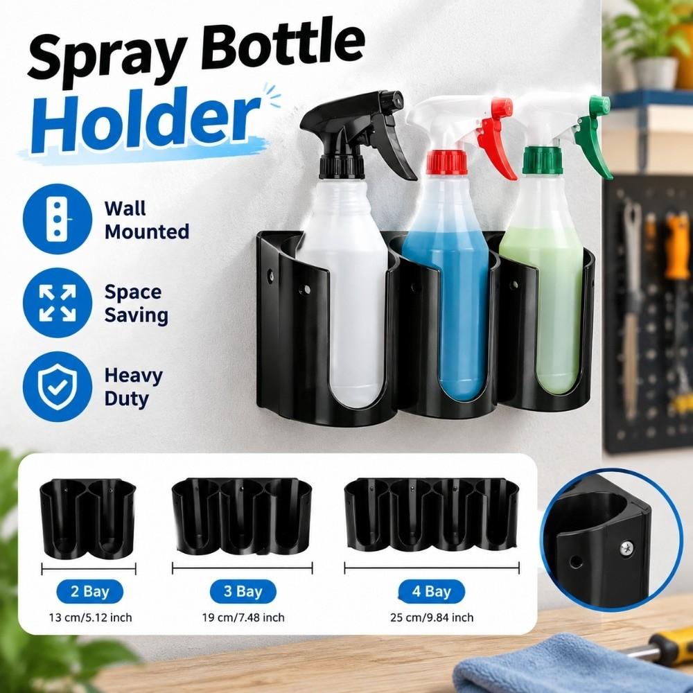 2/3/4 Bay Cartridge Storage Rack Space Saving Garage Storage Organiser Holder Motorhome