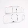 For Nissan Patrol Y61 Super Safari 8/2004-12/2009 Chrome Silver Car Tail Lamp Side Taillight Cover Trim Bezel 2005 2006