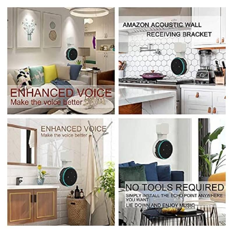 Стильный настенный зарядный кронштейн для Echo Dot 3 Google Smart Speaker