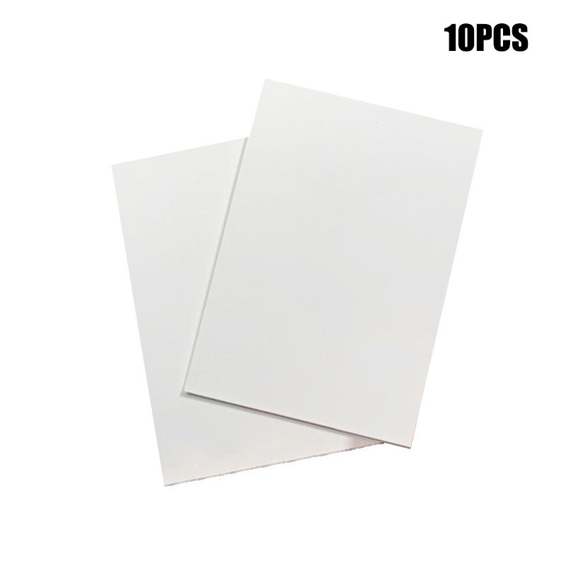 10/20 шт. A7 белая картонная карта защита из маленькой упаковки для карт плотная картонная упаковка офисные принадлежности для стола
