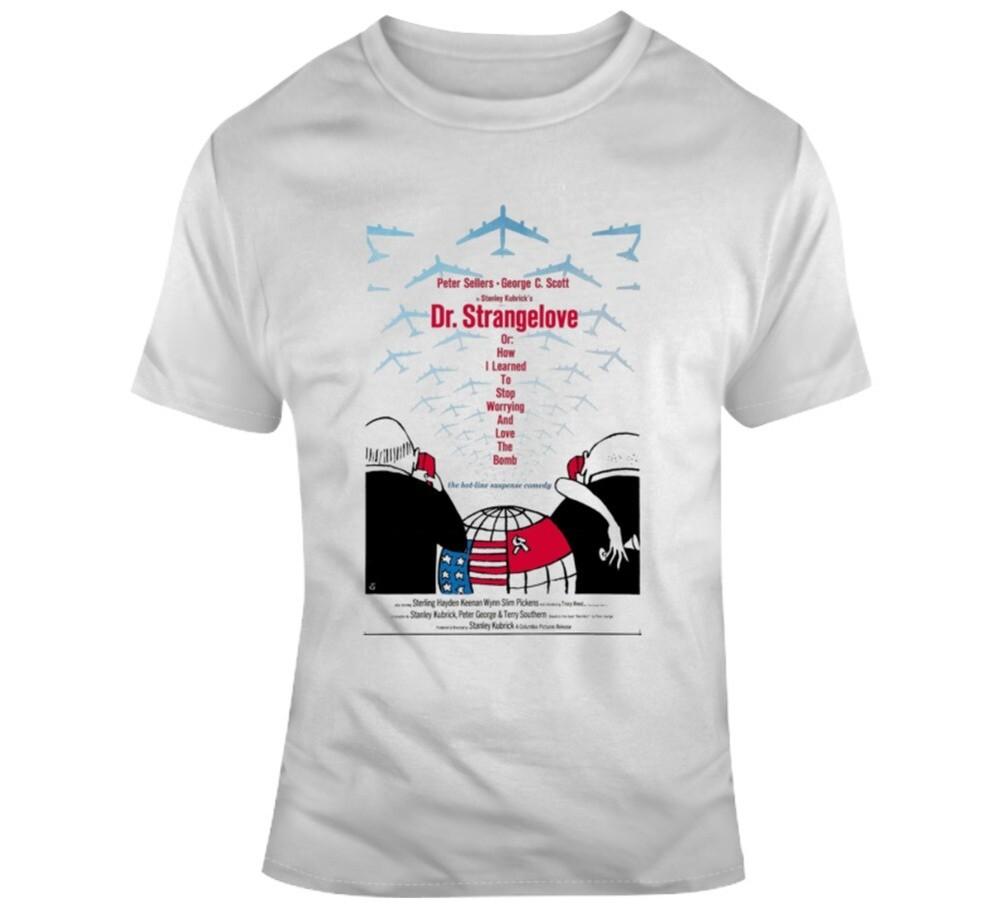 DR. STRANGELOVE Постер к фильму Стэнли Кубрика Футболка для фаната фильма Унисекс Футболка