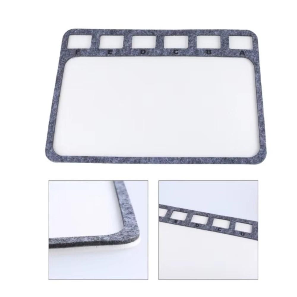 Alphabetic Scale Felt Beading Tray Felt Surfaces Beading Mat Bead Pad DIY Jewelry Making