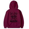 Unisex Cross-Border American Style Printed Pullover Hoodie - Casual Trendy Fashion for Spring and Autumn.