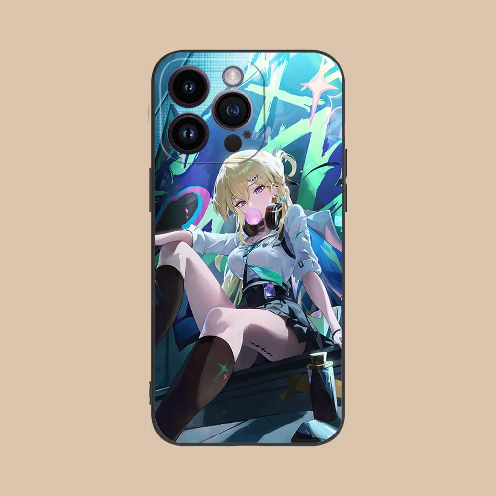 Wuthering Waves Lynae Phone Case for iPhone 17 16 15 14 13 12 11 X XR XS 8 7 Air Pro Max Plus Mini Colorful Cover Luxury Pretty