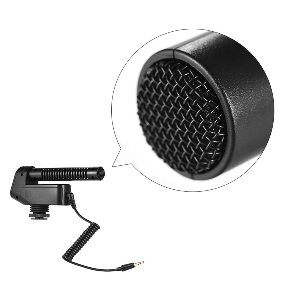 Конденсаторный микрофон BOYA для цифровой зеркальной камеры, черный BY-VM600