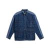 Originals X Ivy Park съемная хлопковая куртка свободного покроя из денима для мужчин, верхняя одежда синего цвета H61700