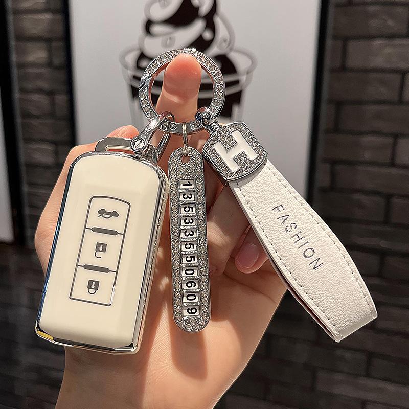 Guangqi Mitsubishi Car Key Sleeve Outlander Eclipse Cross JinxuanASXYishen Pajero Jin Chang Dedicated Buckle Case Cover