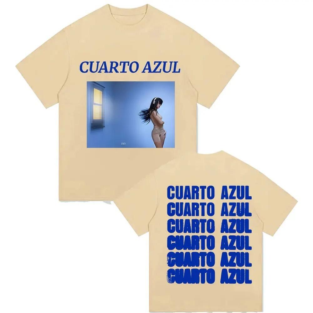 Aitana Cuarto Azul Tour 2026 Printed Tshirt for Unisex and Women Fashion Aesthetics Summer Winter Printed Pure Cotton Tshirt