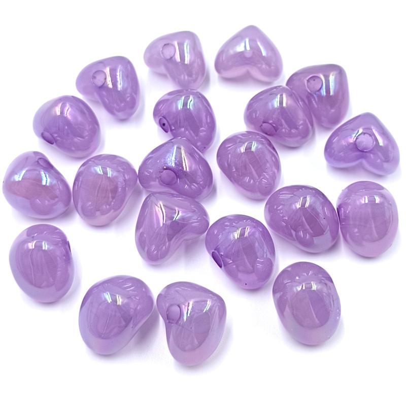 10 шт. желейного цвета акриловые одинарные глазки персиковое сердце пентаграмма свободные бусины кулон для браслета ожерелья серьги изготовление ювелирных изделий