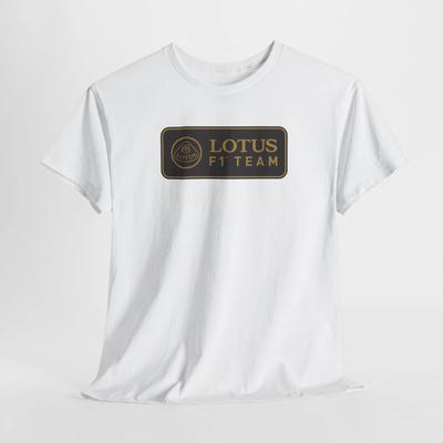 Винтажная футболка команды Формулы-1 Lotus F1, футболка Андретти, Мэнселла, унисекс, хлопок
