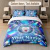 Manchester City Design Bedding Set Custom Text 1 Duvet Cover & 2 Pillow Cases