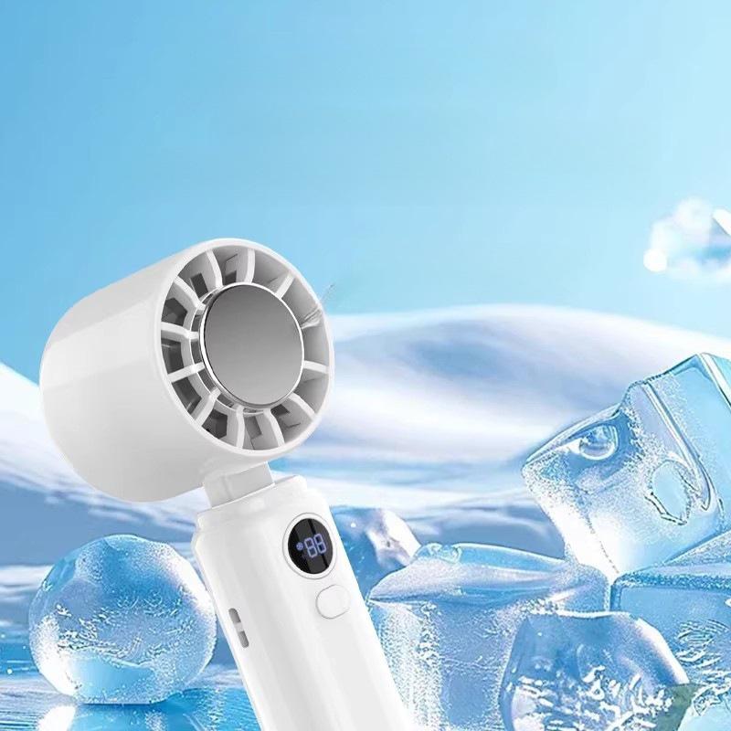 High-Speed Portable Handheld Cooling Fan with Long Battery Life