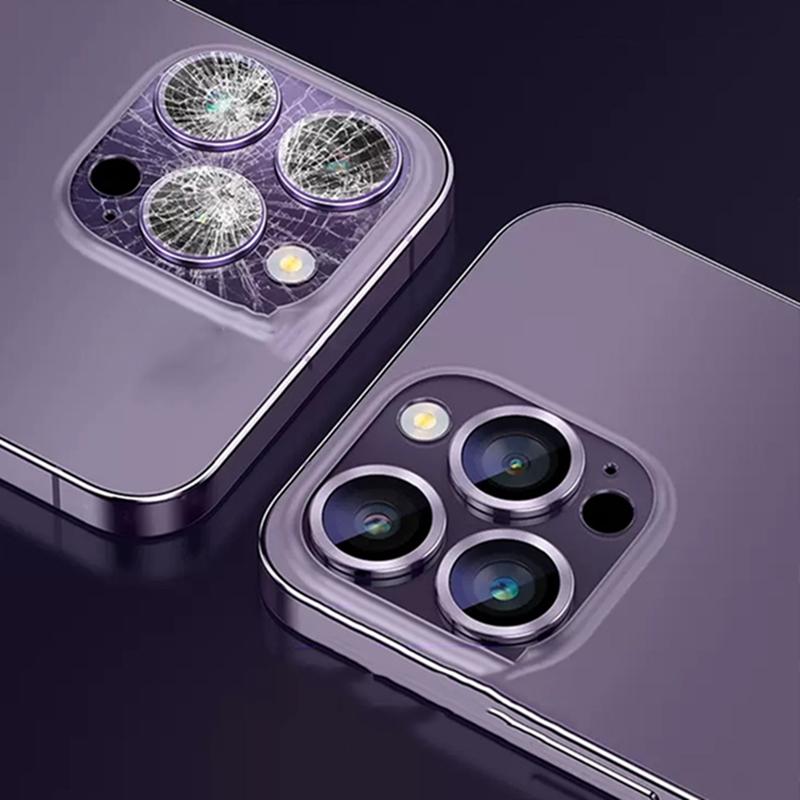 Camera Lens Protectors for IPhone 15 14 Pro Max Metal Ring Protector Case Glass for IPhone 13mini 14plus 15 14pro Lens Glass Film