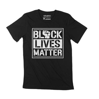 Мужская футболка черного цвета Lives Matter BLM Say They Name Tee