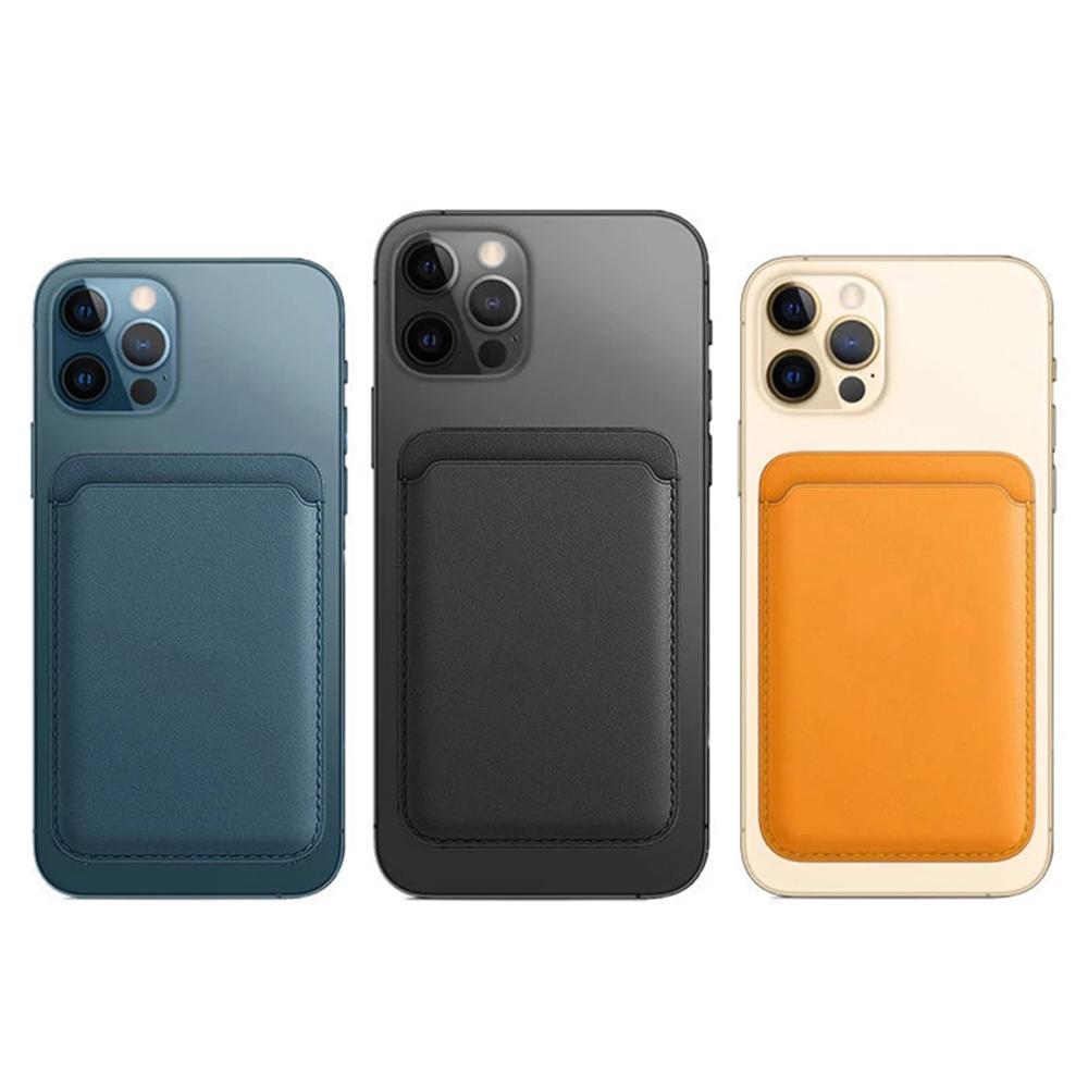 Phone Cover ID Holder Magnet Case Phone Wallet Card Solt Magnetic Card Holder Phone Card Holder