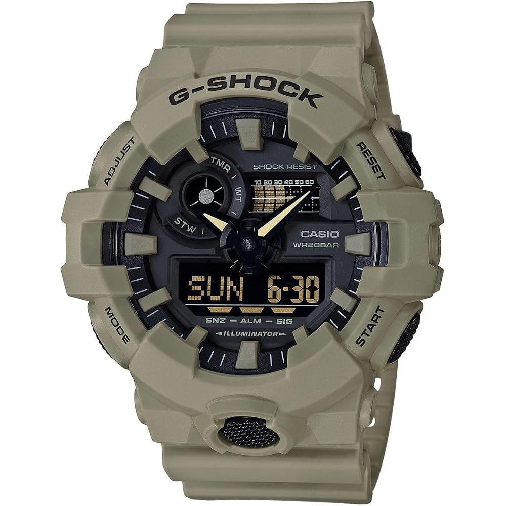 G-Shock GA-700UC Men's Watch One Size Khaki/Black