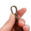 Leather Badge Holder Cowhide Leather Lanyard Phone Neck Strap Work Card Holder Wrist Neck Lanyard