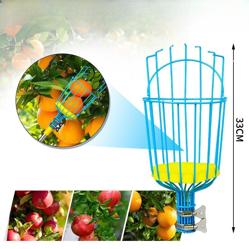 Multifunctional Telescopic Fruit Picker High-Altitude Picking Fruit Trees Do Not Hurt Fruit Bayberry Pipa Apple Orange Picking Special Equipment
