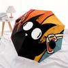 1pc Gangster Cat Automatic Open/close Umbrella, 8-Rib sturdy structure, Portable Travel Umbrella, Parties, Everyday Use, Outdoor Accessory,